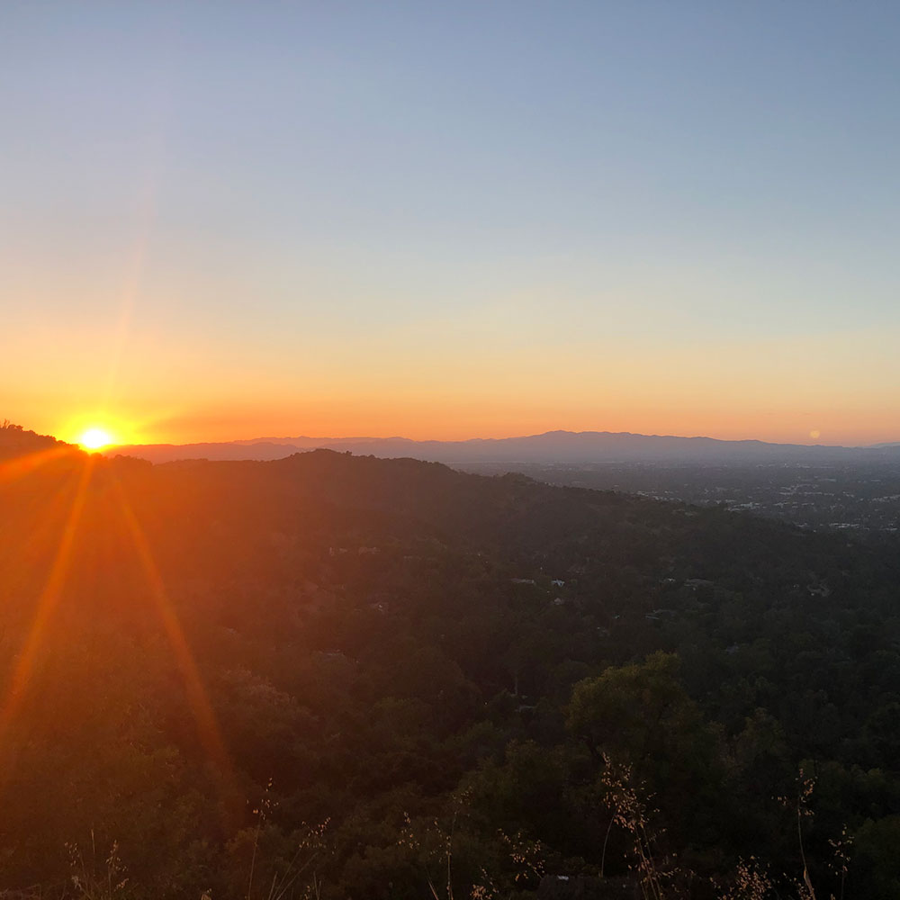 Sunset over Woodland Hills, CA